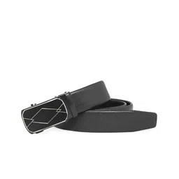 Zacharias Men Textured Wide Belt-image-10