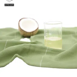 Doctor Towels Pack of 4 Green Aloevera Double Cloth Face Towel-4