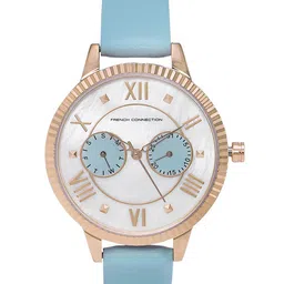 French Connection Women Leather Straps Analogue Multi Function Watch-55