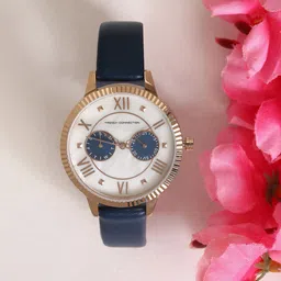French Connection Leather Straps Analogue Multi Function Watch-22