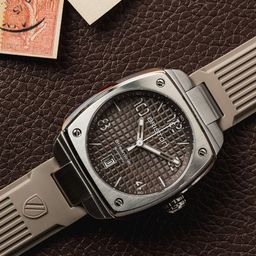 BRISTON Men Brass Embellished Dial & Bracelet Style Straps Analogue Watch 23640.S.T.30.RT-53