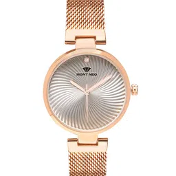 MONT NEO Women Stainless Steel Bracelet Style Straps Analogue Watch 9005T-B3303-picture-45