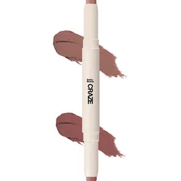 SWISS BEAUTY Craze Duo Satin Matte Finish Non-Transfer Lip Colour - Ultimate Nude-image-17