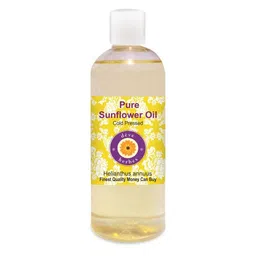 Deve Herbes Natural Therapeutic Grade Cold Pressed Pure Sunflower Oil - 200 ml-50