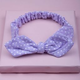 Arendelle Girls Purple & White Hairband-image-31