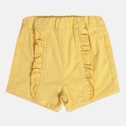 MINI KLUB Girls Regular Fit Mid-Rise Cotton Shorts-picture-5