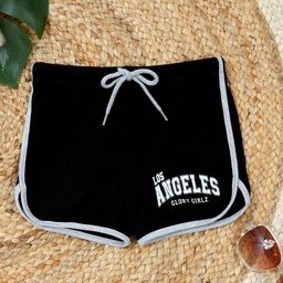 The Lion and The Fish Girls Printed Shorts-image-62
