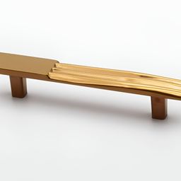 Rab Gold-Toned Zinc Glossy Finish Anti-Tarnish Drawer Handle-image-61