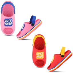 Smartots Kids Set Of 2 Printed Croslite Clogs-5