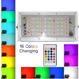 SPARK WORLD Blue & Red Remote Control Outdoor Lamps-51