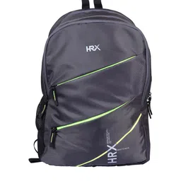 HRX by Hrithik Roshan Brand Logo Water Resistant Large Size Backpack-24