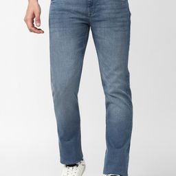 SIMON CARTER LONDON Men Slim Fit Heavy Fade Jeans-image-100