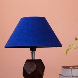 Pinecraft INTERNATIONAL Blue Table Lamp With Shade-2