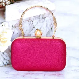 Toobacraft Shoulder Strap Embellished Box Clutch-image-20