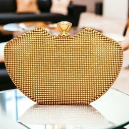 Toobacraft Shoulder Strap Embellished Box Clutch-image-9