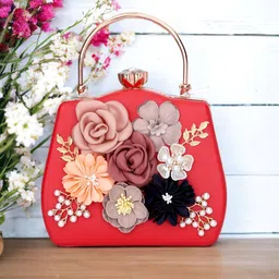 Toobacraft Embellished Box Clutch-image-8