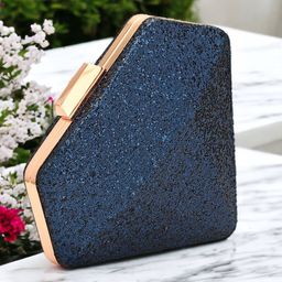 Toobacraft Shoulder Strap Embellished Box Clutch-33