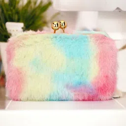 Toobacraft Colourblocked Box Clutch-image-74