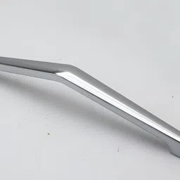 Rab Silver Toned Glossy Finish Zinc Door Handle-image-89