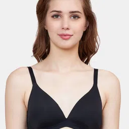 PLUMBURY Rapid-Dry Medium Coverage Lightly Padded Bra With All Day Comfort-image-48