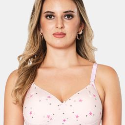 Sonari Black Geometric Printed All Day Comfort Medium Coverage Lightly Padded T-Shirt Bra-picture-4