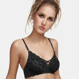 Dazzle Self Design Medium Coverage Lightly Padded Bra-All Day Comfort-picture-18
