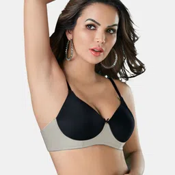 Dazzle Medium Coverage Lightly Padded Non-Wired T-shirt Bra-All Day Comfort-14