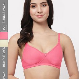 Docare Full Coverage Seamless Lightly Padded Cotton T-shirt Bra With All Day Confort-picture-3