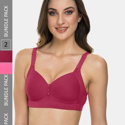 Tweens Pack Of 2 Lightly Padded Full Coverage Minimizer Bras With All Day Comfort-image-52