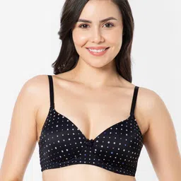 Amante Printed Padded Wirefree Smooth Charm T-Shirt Bra - BRA10606-14