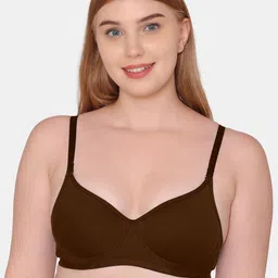 KOMLI Full Coverage Lightly Padded Cotton T-shirt Bra With All Day Comfort-17