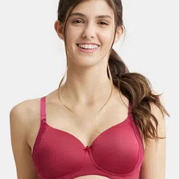 Jockey Wirefree Padded Soft Touch Full Coverage Multiway Styling Tshirt Bra-1816-56