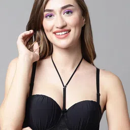 PrettyCat Half Coverage Underwired Lightly Padded Bra With All Day Comfort-7