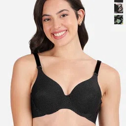 shyaway Floral Bra Medium Coverage Underwired Lightly Padded-11