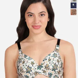 shyaway Floral Bra Medium Coverage Underwired Lightly Padded-picture-42