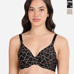 shyaway Floral Bra Medium Coverage Underwired Lightly Padded-image-54