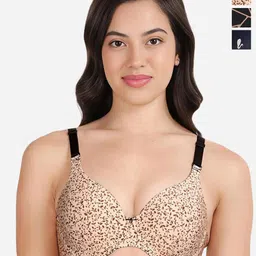 shyaway Floral Bra Medium Coverage Underwired Lightly Padded-image-60