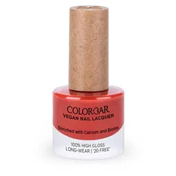 Colorbar 100% High Gloss Long Wear Vegan Nail Lacquer with Calcium & Biotin 8 ml - Copy Cat 046-35