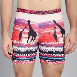 CUKOO Men Printed Swim Bottoms-image-19