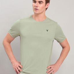 Technosport Round Neck Antimicrobial Slim Fit T-shirt-image-58