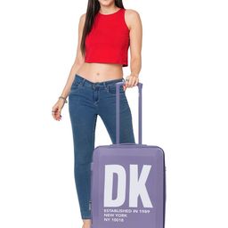DKNY Bold Printed Hard-Sided Medium Trolley Bag-image-47