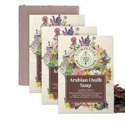 VITMINVEDA Set Of 3 Arabian Oudh Soap - 125g Each-6
