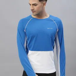 JUMP USA Colourblocked Raglan Sleeves Rapid-Dry T-shirt-picture-34