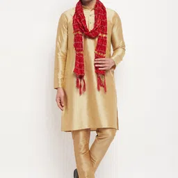 VASTRAMAY Straight Kurta with Pyjamas & Dupatta-image-68