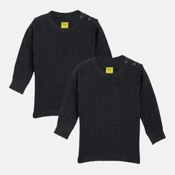 NEVA Kids Pack Of 2 Ribbed Thermal Top-31