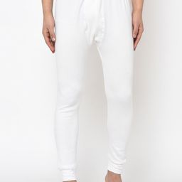 ARMISTO Men White Pack of 2 Quilted Winter Thermal Pants-image-13