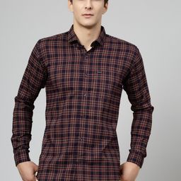 JADEBERRY Checked Cotton Standard Casual Shirt-image-46