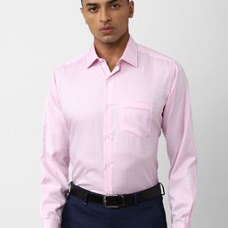 Van Heusen Checked Cotton Formal Shirt-image-22