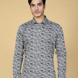 VRIKSH Animal Printed Cotton Casual Shirt-image-58