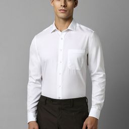 Louis Philippe Men Slim Fit Pure Cotton Formal Shirt-picture-27